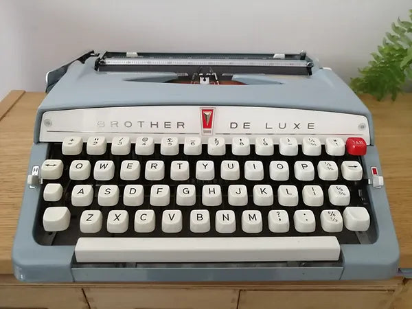 Writing My Latest Novel On A Typewriter