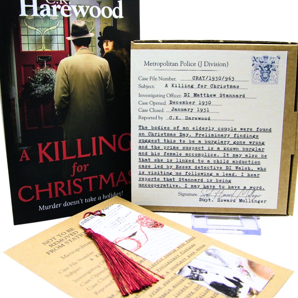 A Killing for Christmas | Paperback, Audio CD and Bookmark Bundle