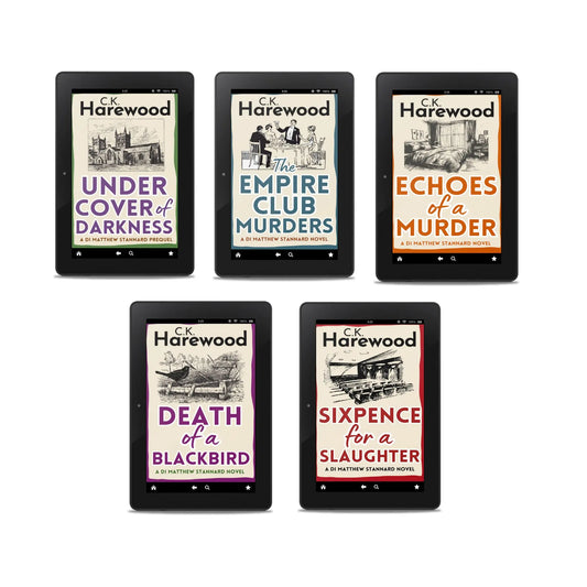 First 5 books in DI Matthew Stannard series on eBooks