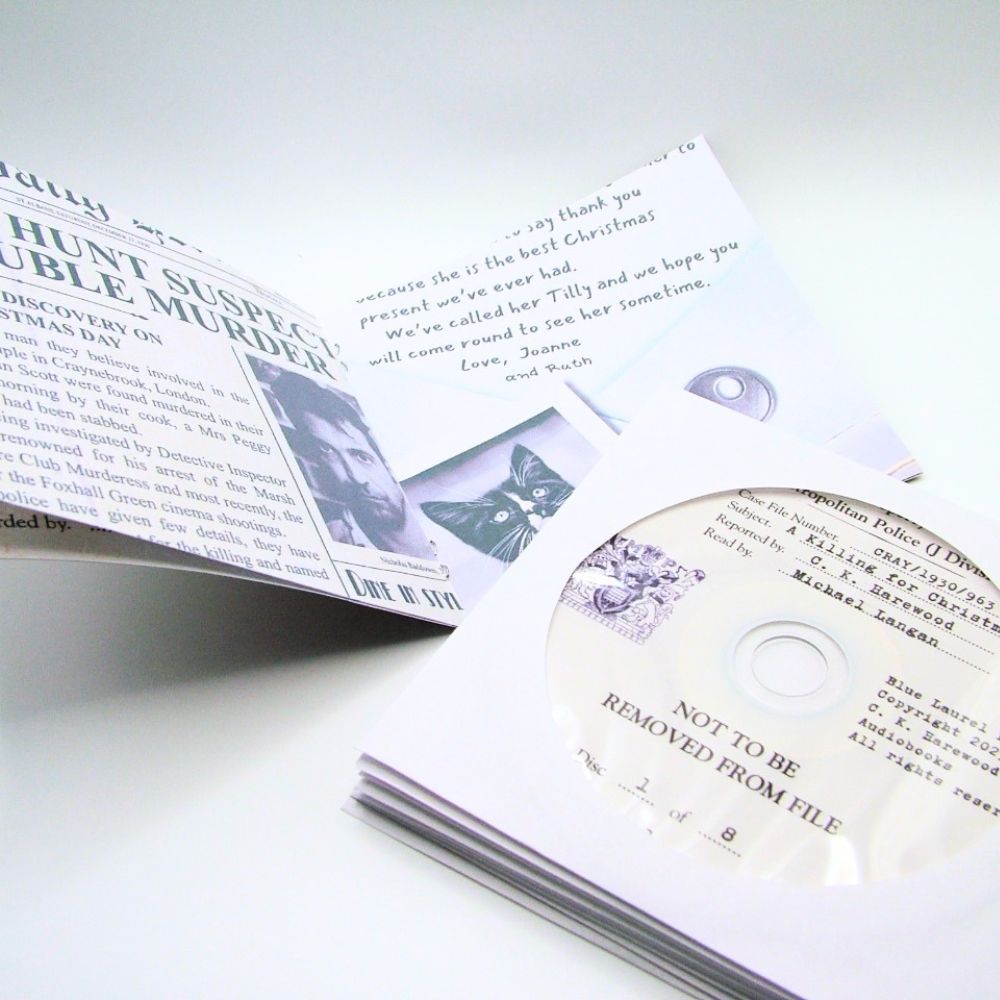 A Killing for Christmas | Paperback, Audio CD and Bookmark Bundle