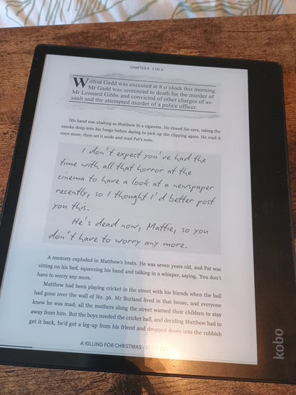 Newspaper clipping graphic