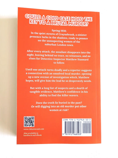 Echoes of a Murder Paperback Back Cover