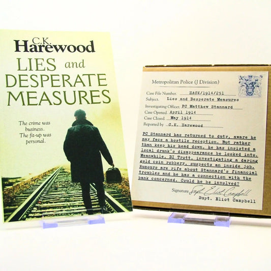 Lies and Desperate Measures Paperback and Audio CD