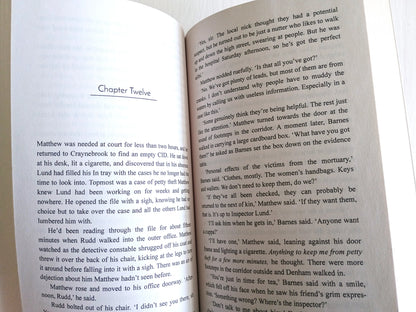 Sixpence for a Slaughter Detective Murder Mystery