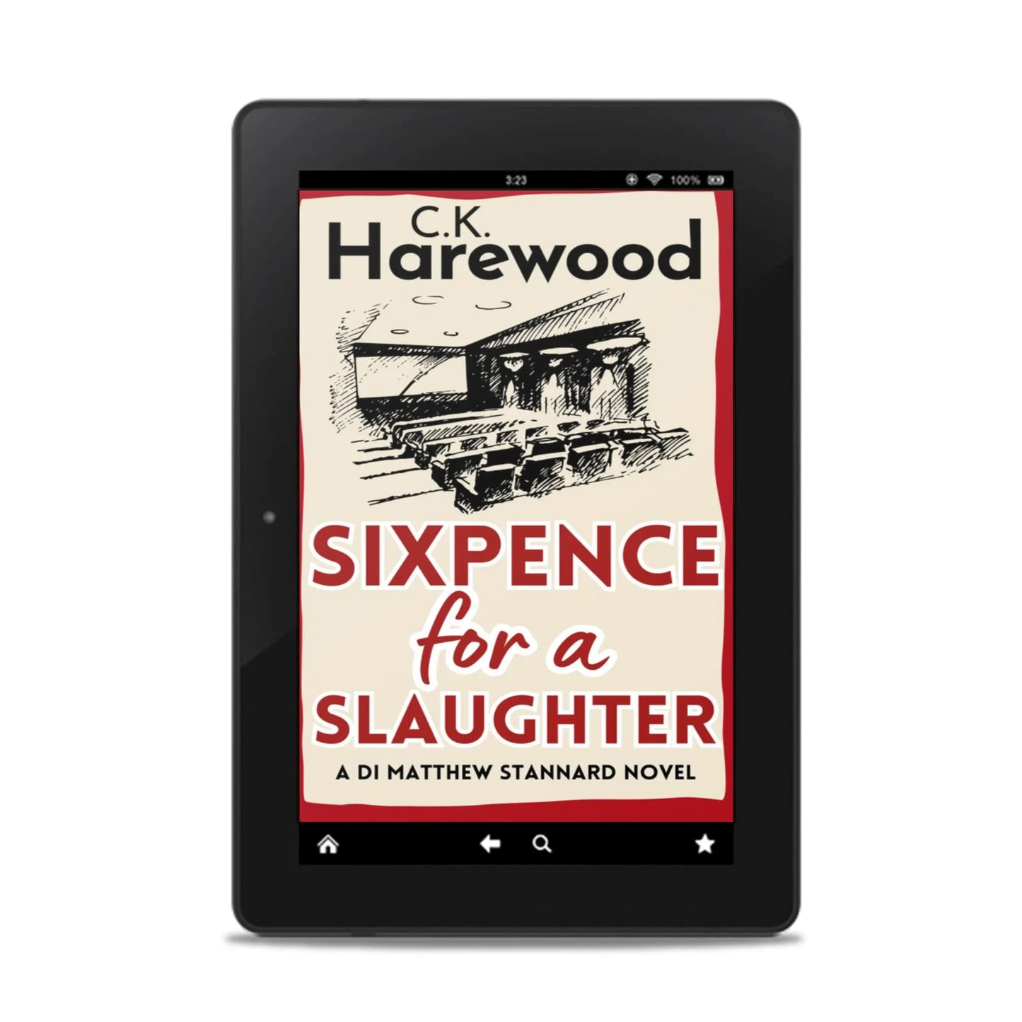 Sixpence for a Slaughter eBook on eReader