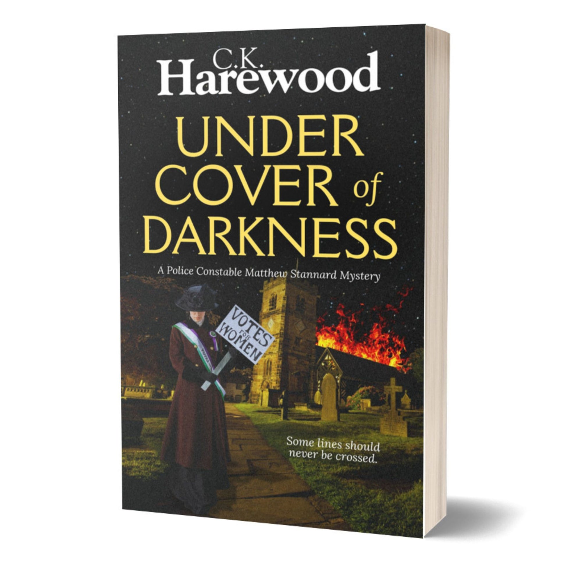 Book titled 'Under Cover of Darkness' by C.K.
